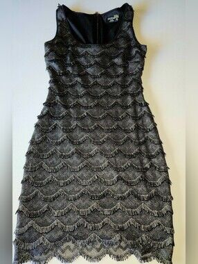 Guess Black Dress with White Logo